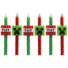 Minecraft Candle Set - 6ct.