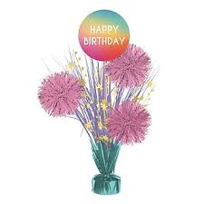 Ombre Birthday Centerpiece - 18"