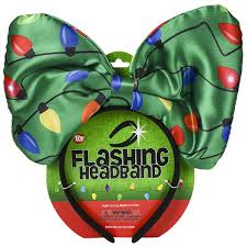 Light Up Christmas Lightbulb Headband
