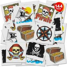 Pirate Temporary Tattoos