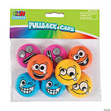 Emoji Pull Back Racers