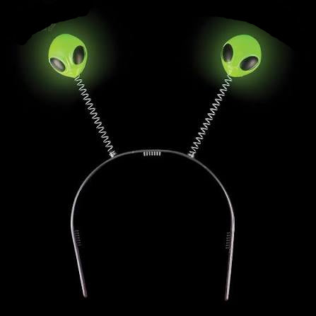 Glow Alien Head Boppers