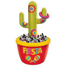 Inflatable Cactus Cooler & Ring Toss Game