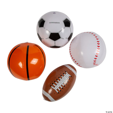 Inflatable Sports Ball Assortment