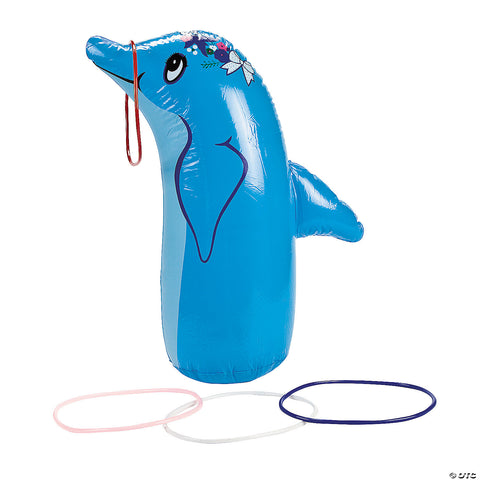 Inflatable Dolphin Ring Toss
