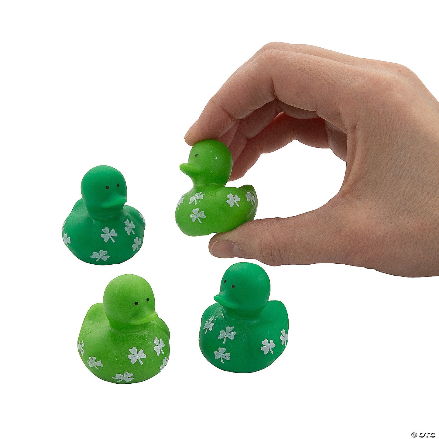 Mini Shamrock Rubber Ducks - 24ct.
