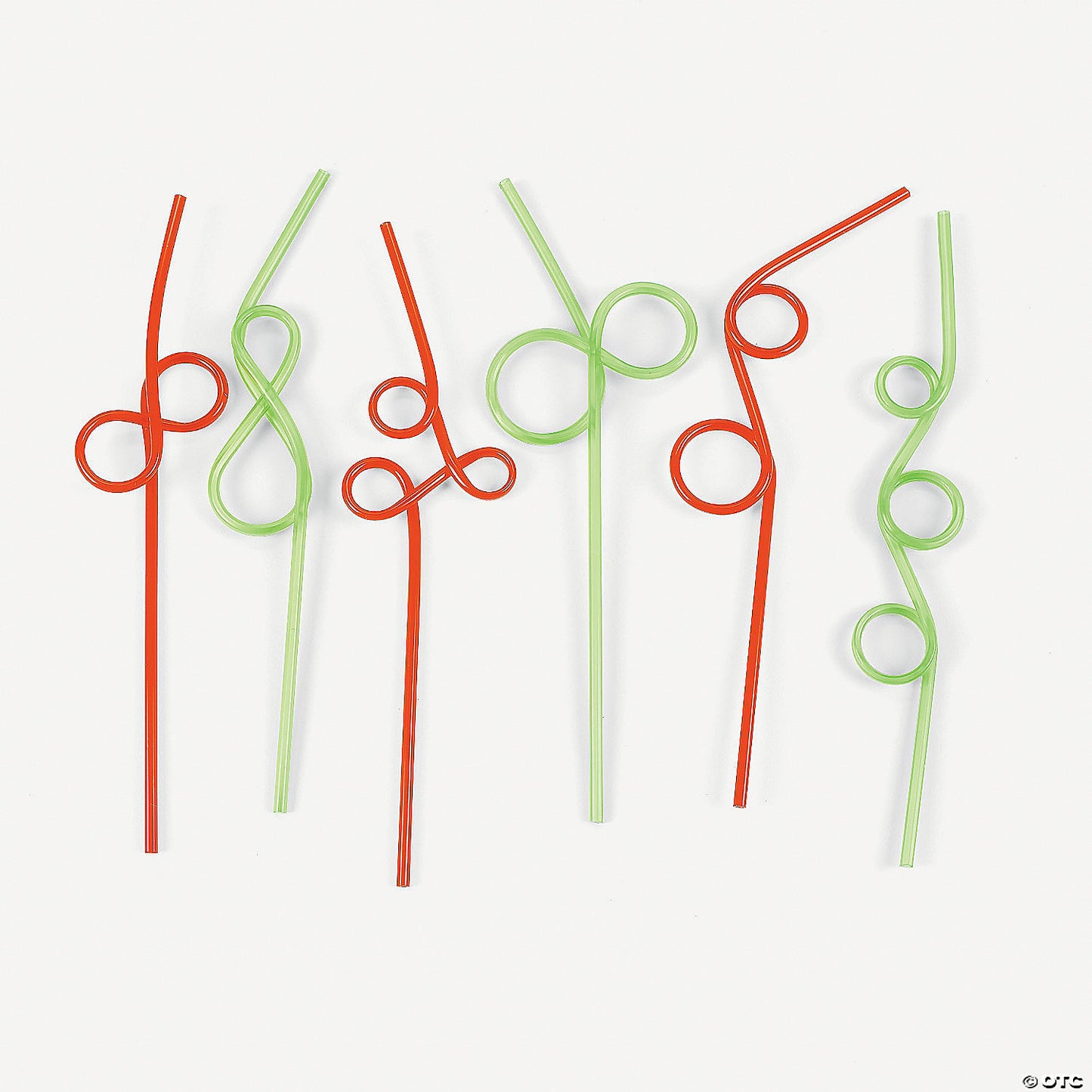 Holiday Fun Loop Straws