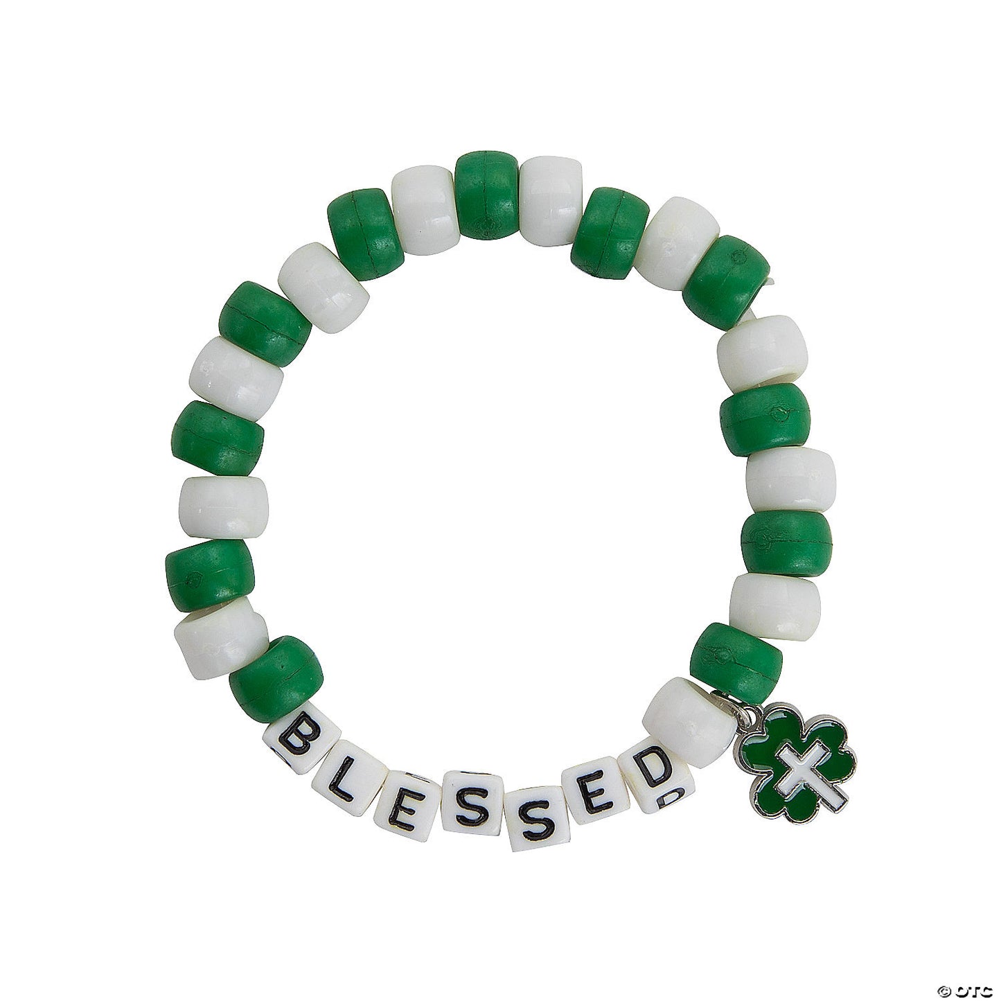 Religious St. Patty's Pony Bead Bracelet Craft Kit