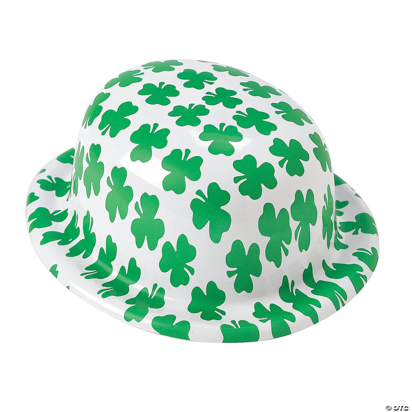 Plastic Shamrock Derby Hats - 12ct.