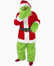 Open Face deluxe Grinch Costume