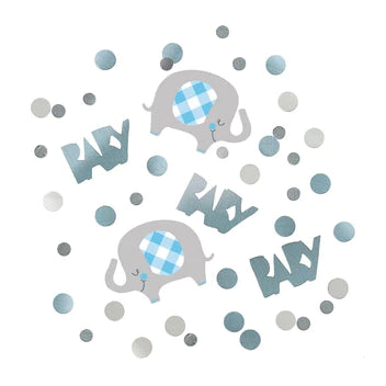 Blue Elephant Confetti