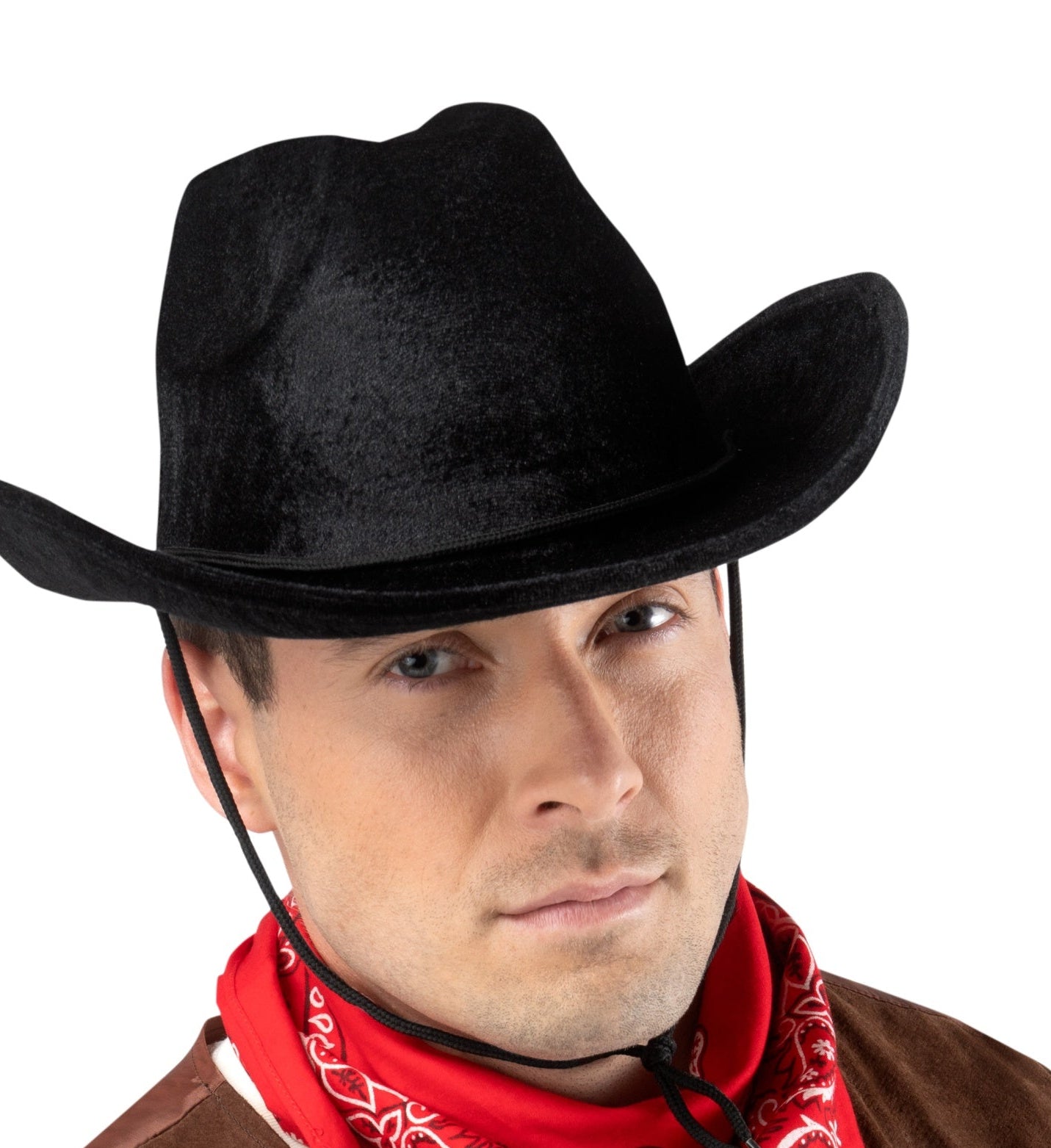 Black Felt Cowboy Hat