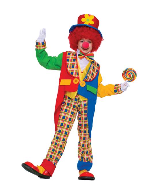 Clown on the Town Childs Costume