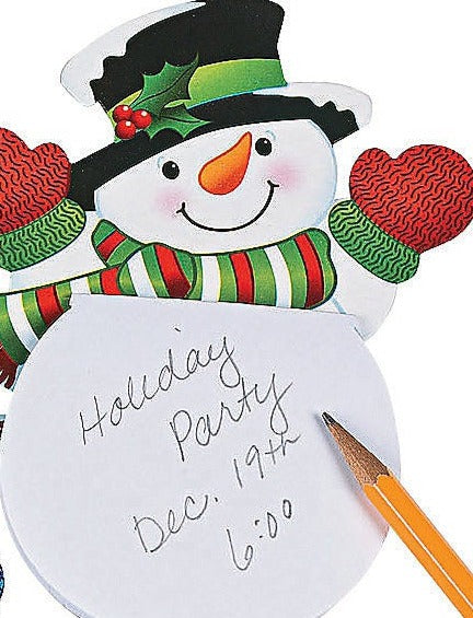 Snowman Notepads