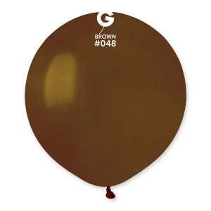 Brown Gemar Latex Balloons- #048