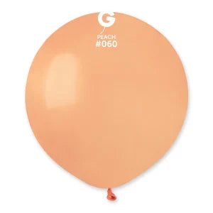 Peach Gemar Latex Balloons- #060