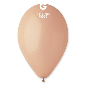 #099 MISTY ROSE GEMAR LATEX BALLOON