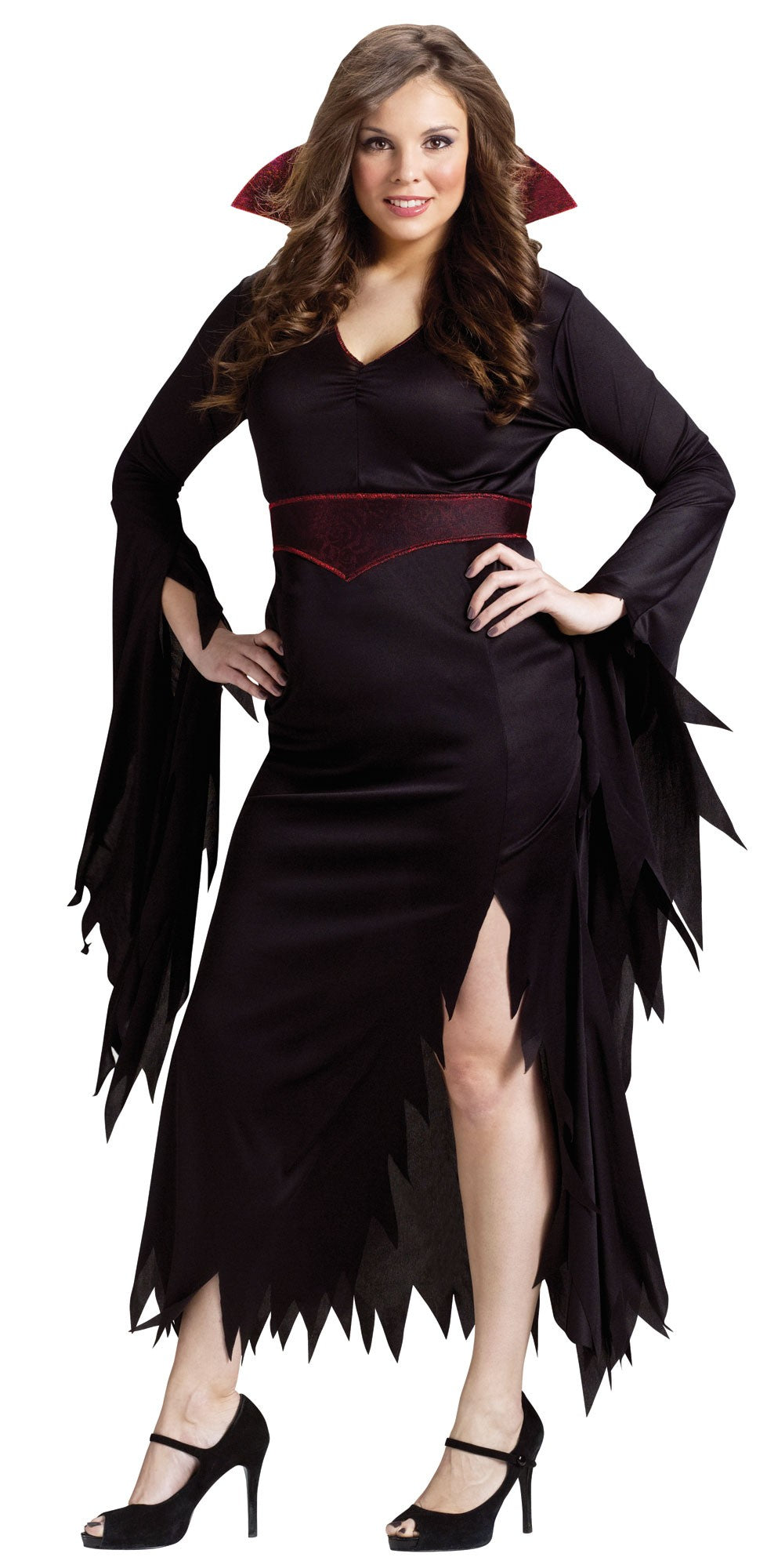 CLASSY VAMP WOMENS PLUS ADULT COSTUME