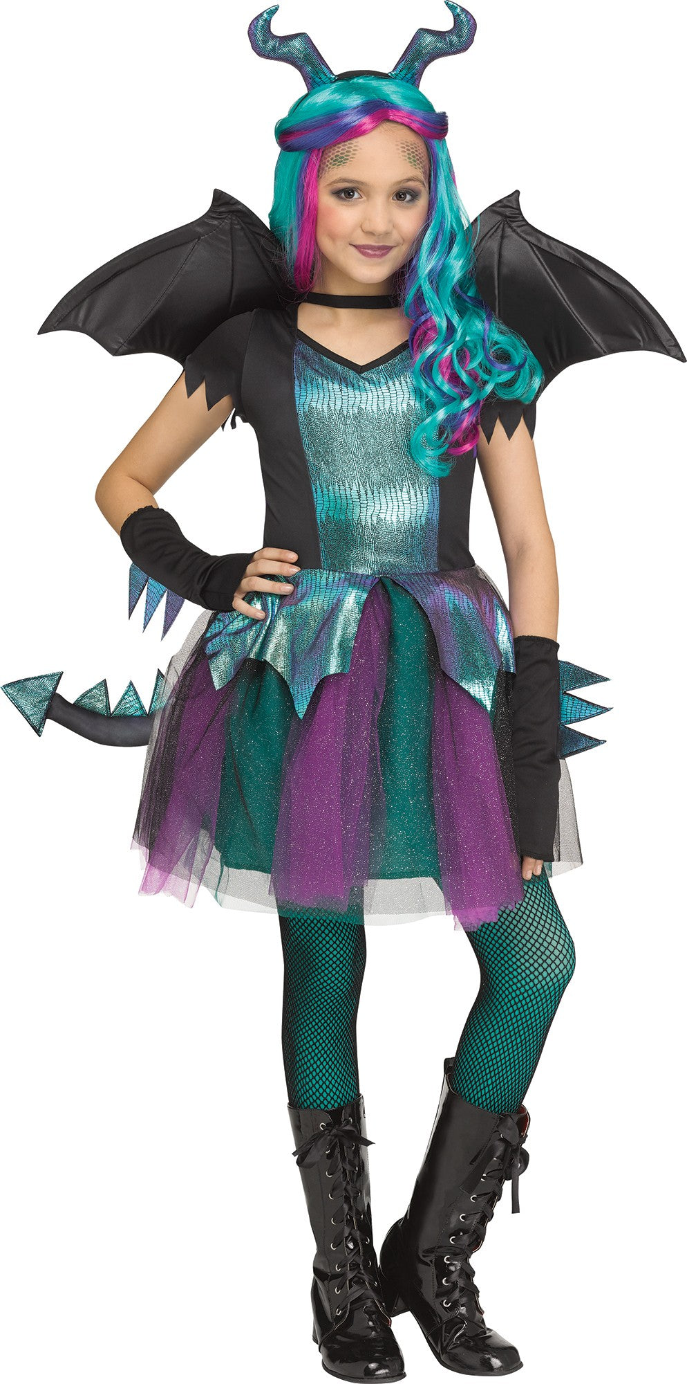 Dark Dragon Costume - Child