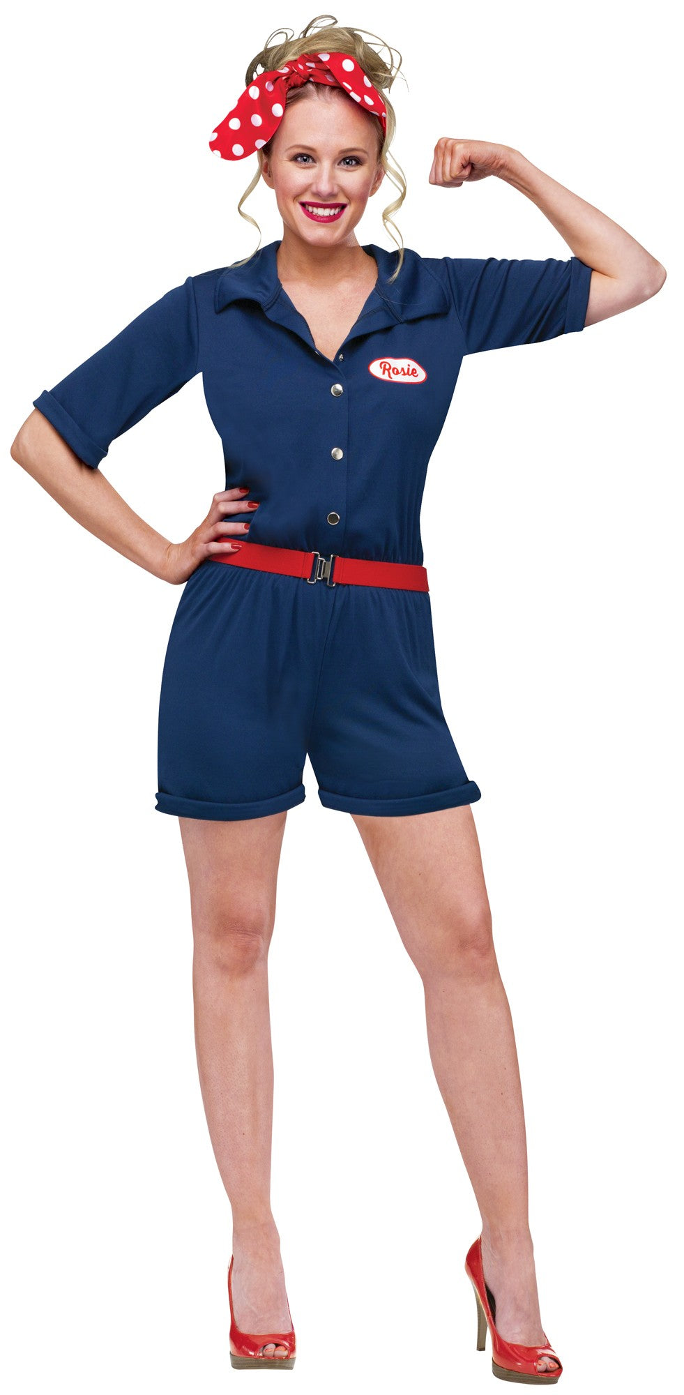 ROSIE THE RIVETER ADULT COSTUME