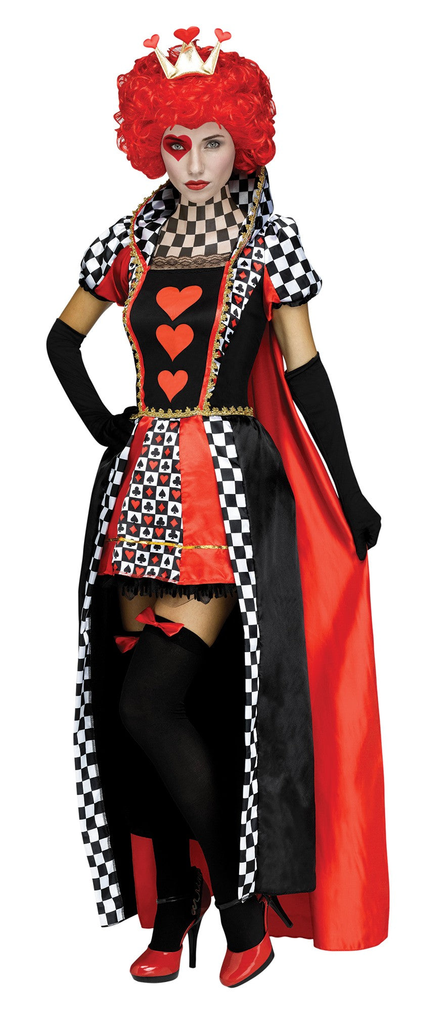 QUEEN OF HEARTS ADULT COSTUME