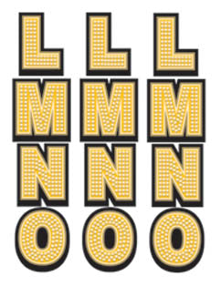 PERSONALIZED HOLLYWOOD BANNER