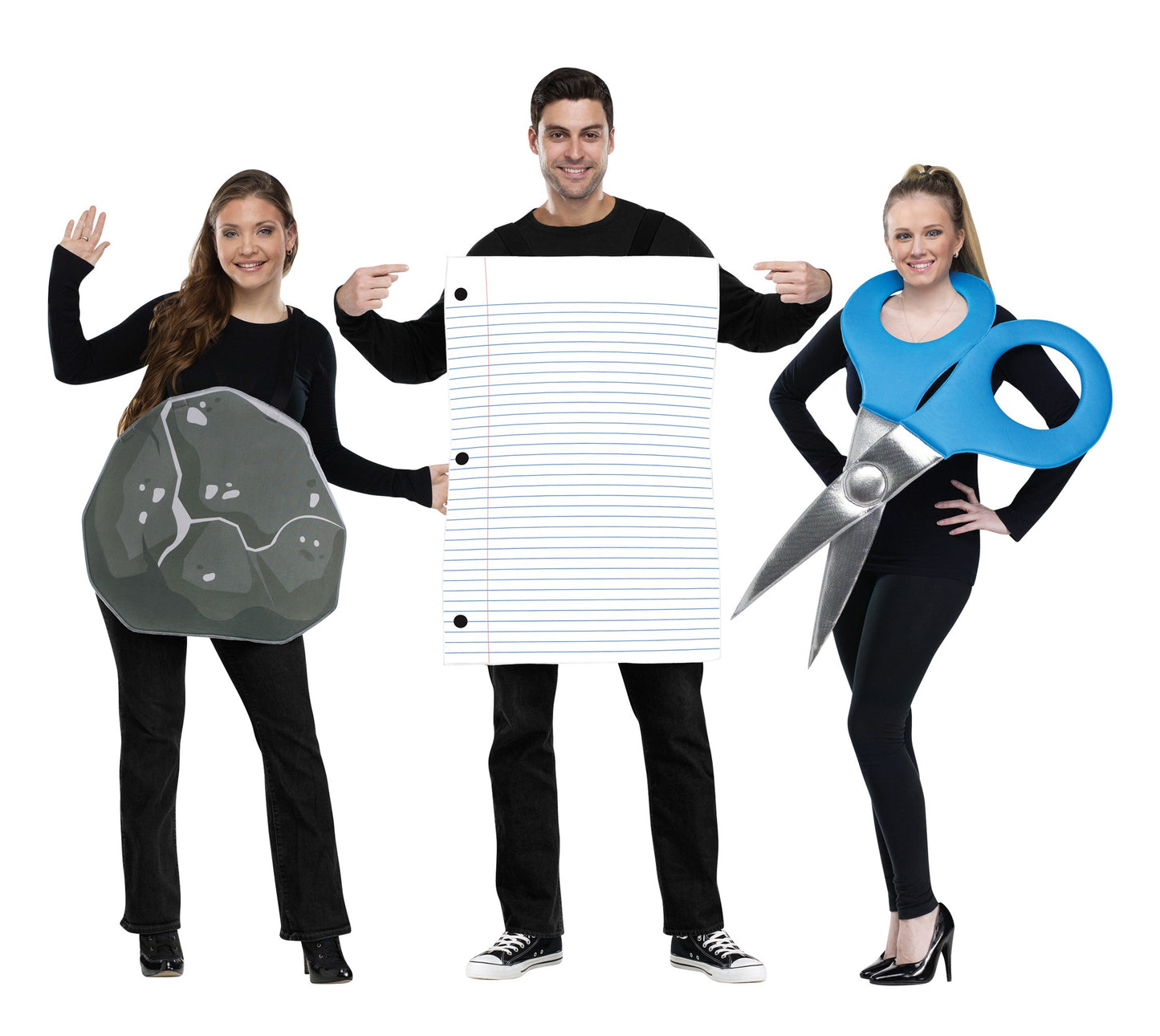 ROCK PAPER SCISSORS FUN GROUP COSTUME