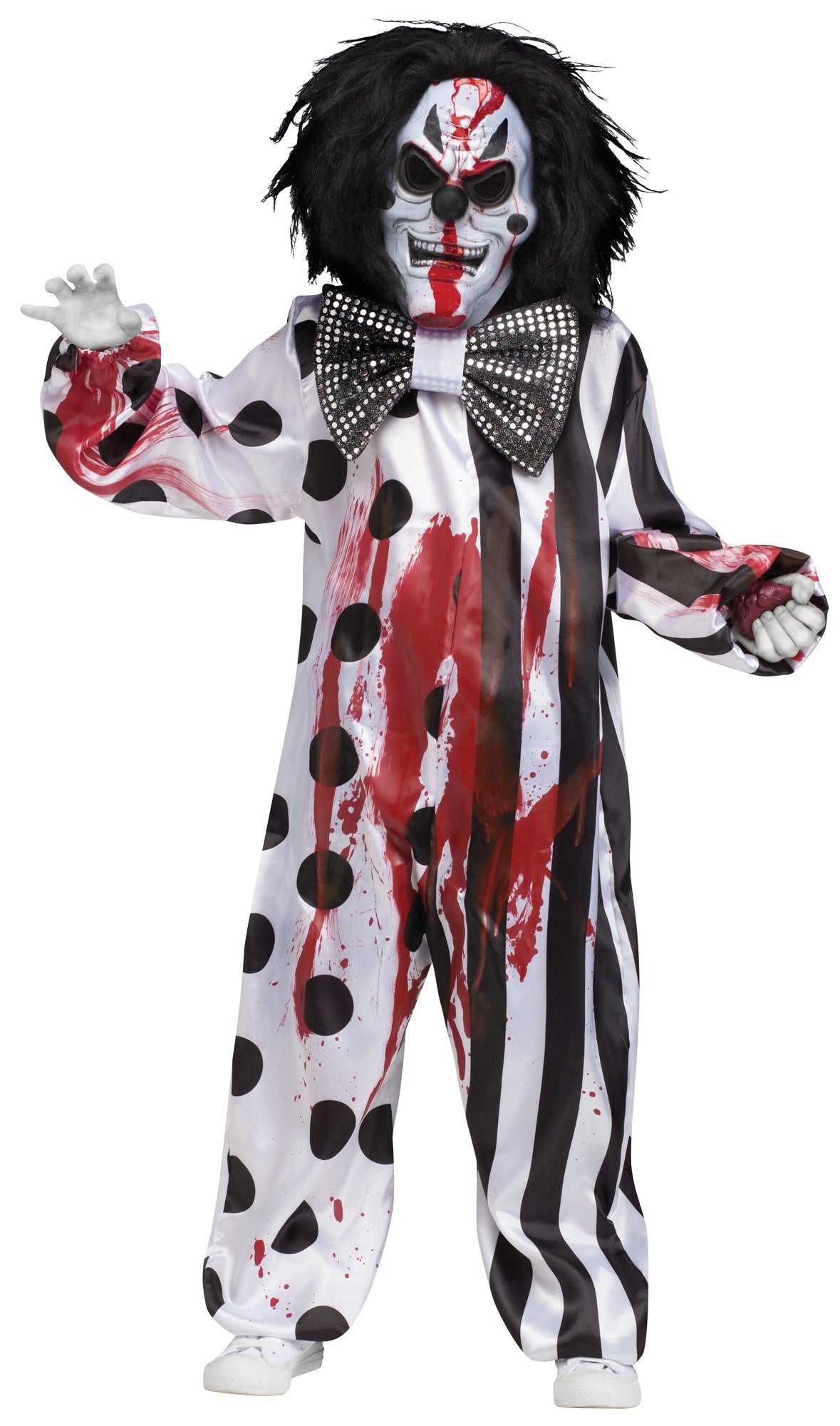 Bleeding Killer Clown Child Costume
