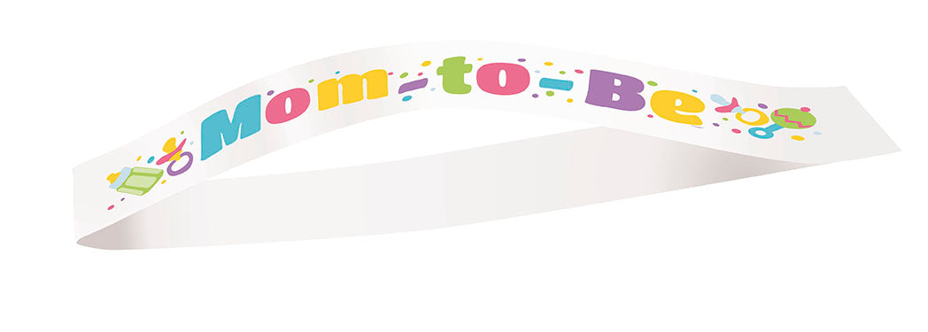 MOM TO BE SASH 1PC/PKG