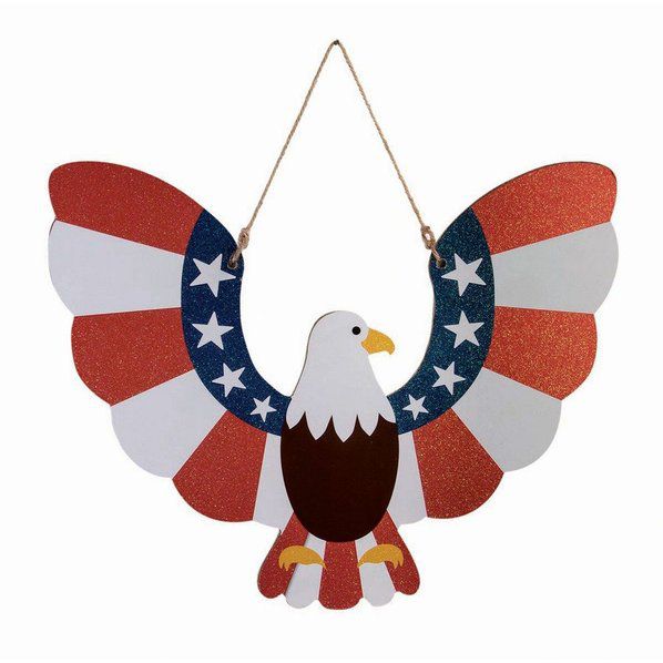 Patriotic Eagle Plaque