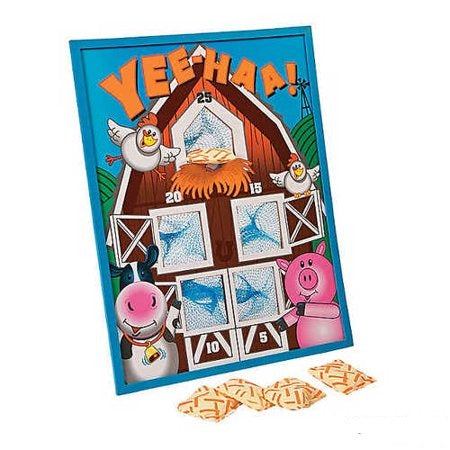 FARM BEAN BAG TOSS GAME