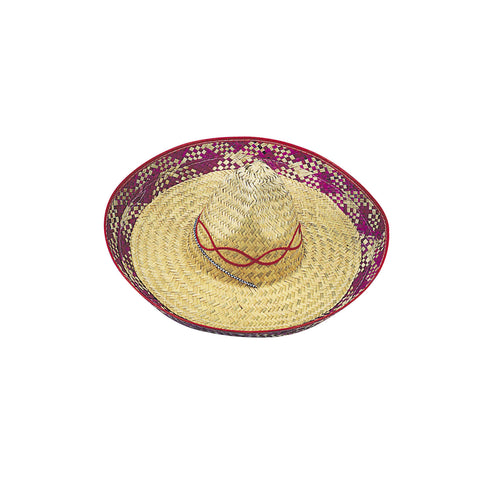 HAT - SOMBRERO EMBROIDERED  ADULT  EACH
