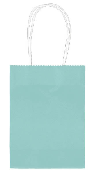 BAG - ROBIN EGG BLUE SOLID SMALL CUB EACH