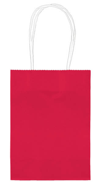BAG - RED SOLID SMALL CUB EACH