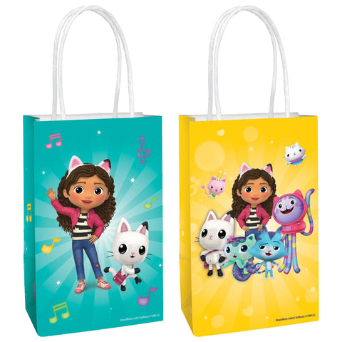 GABBY'S DOLLHOUSE PAPER CRAFT GOODIE BAGS