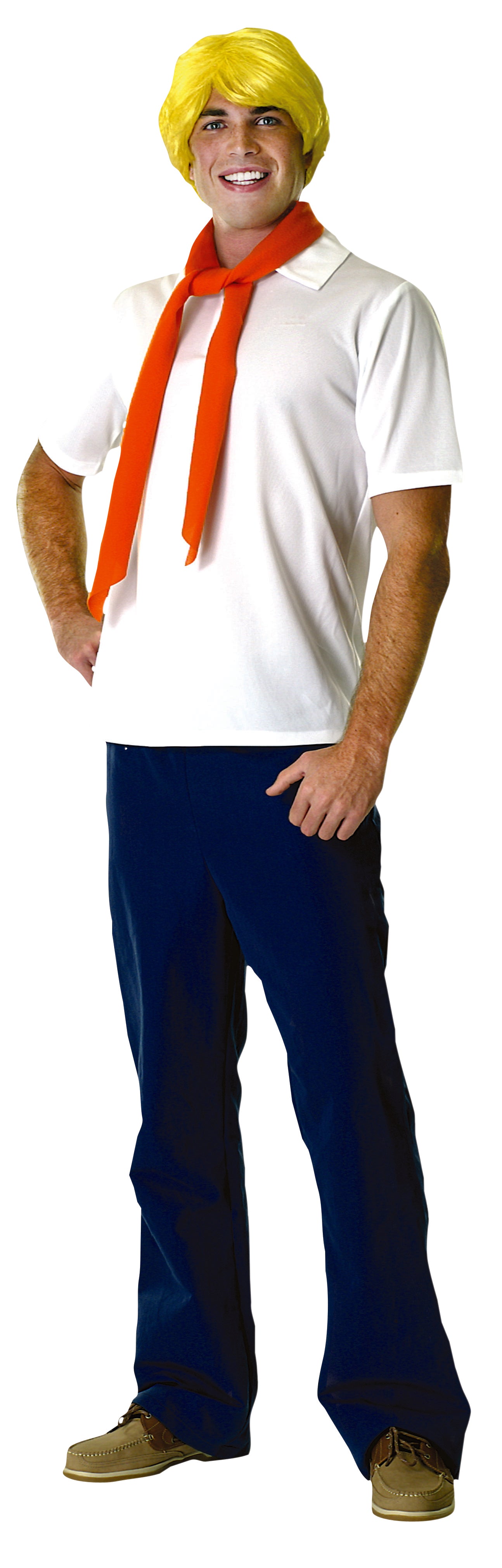 COSTUME - FRED SCOOBY DOO ADULT