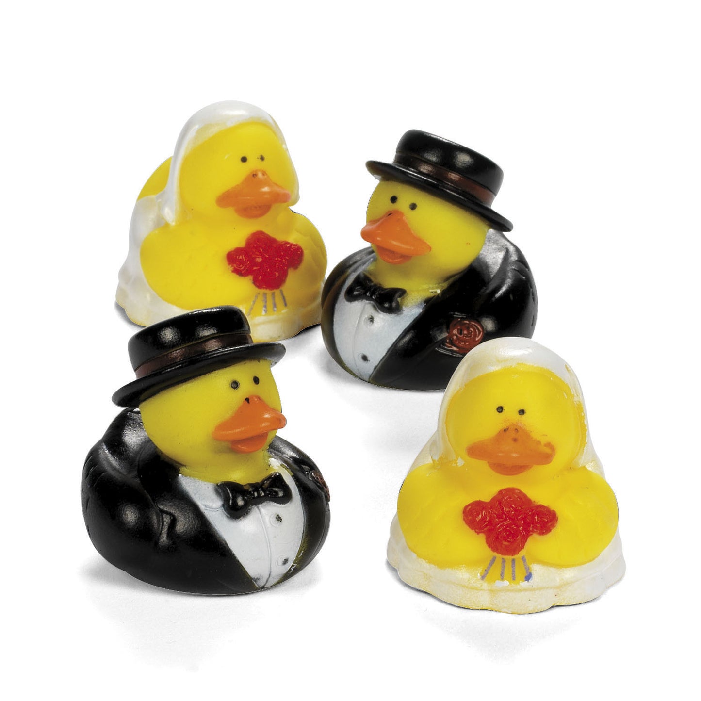 DUCKS - BRIDE AND GROOM ASSTD STYLES 12 CT/PKG