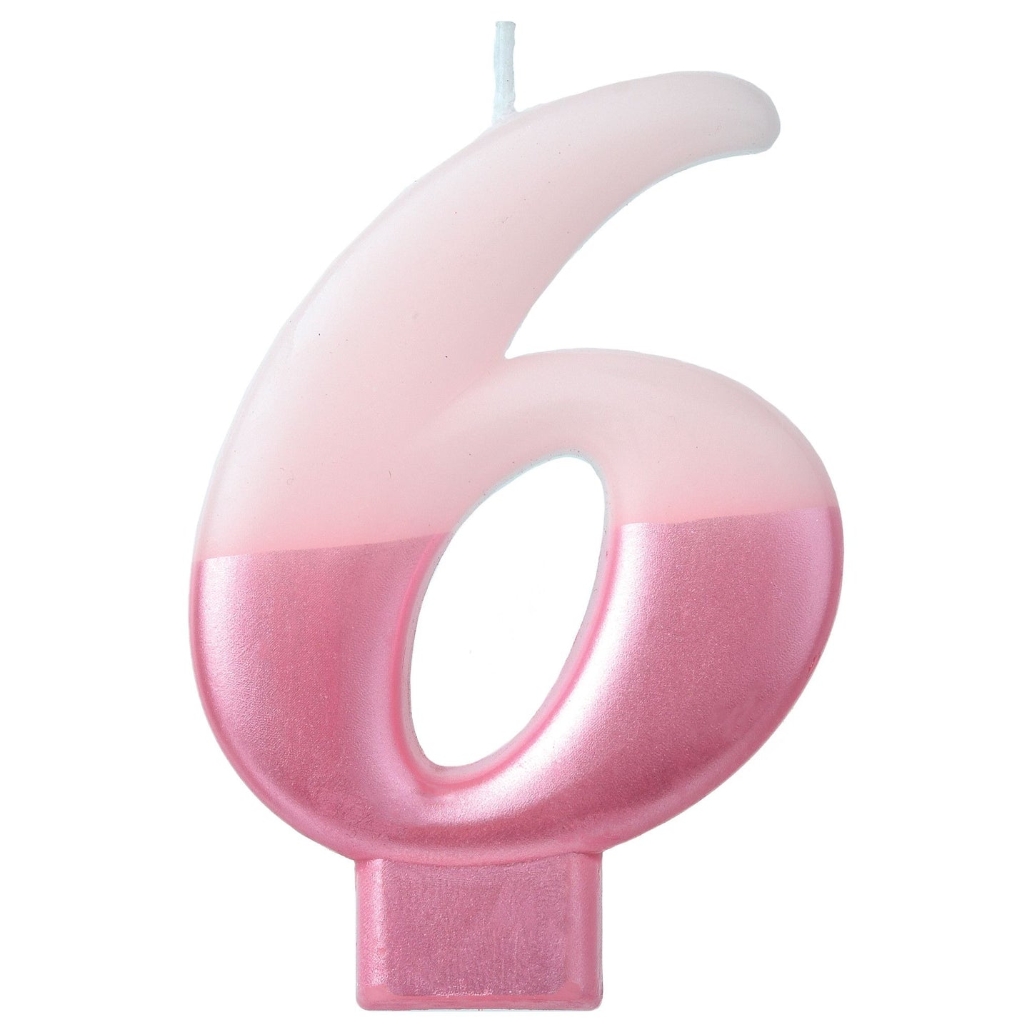 Pink Ombre Candle- #6
