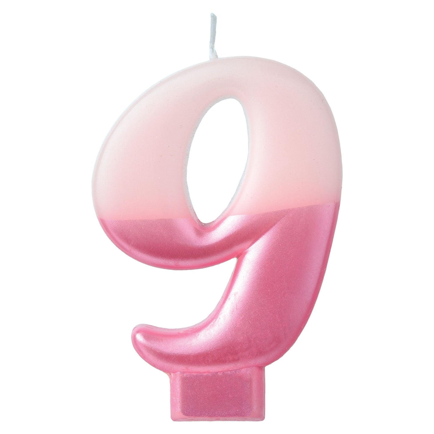 Pink Ombre Candle- #9