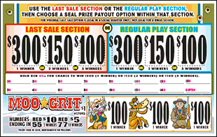 MOO GRIT PULL TAB 960 TICKETS