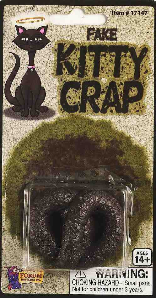 KITTY CRAP - GAG GIFT