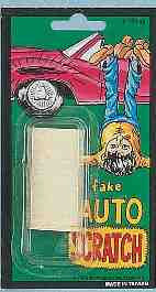 PHONY AUTO SCRATCH GAG GIFT