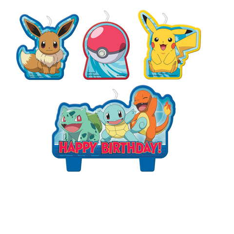 Pokemon Birthday Candles Set