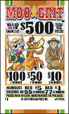 MOO GRIT PULL TAB 984 TICKETS