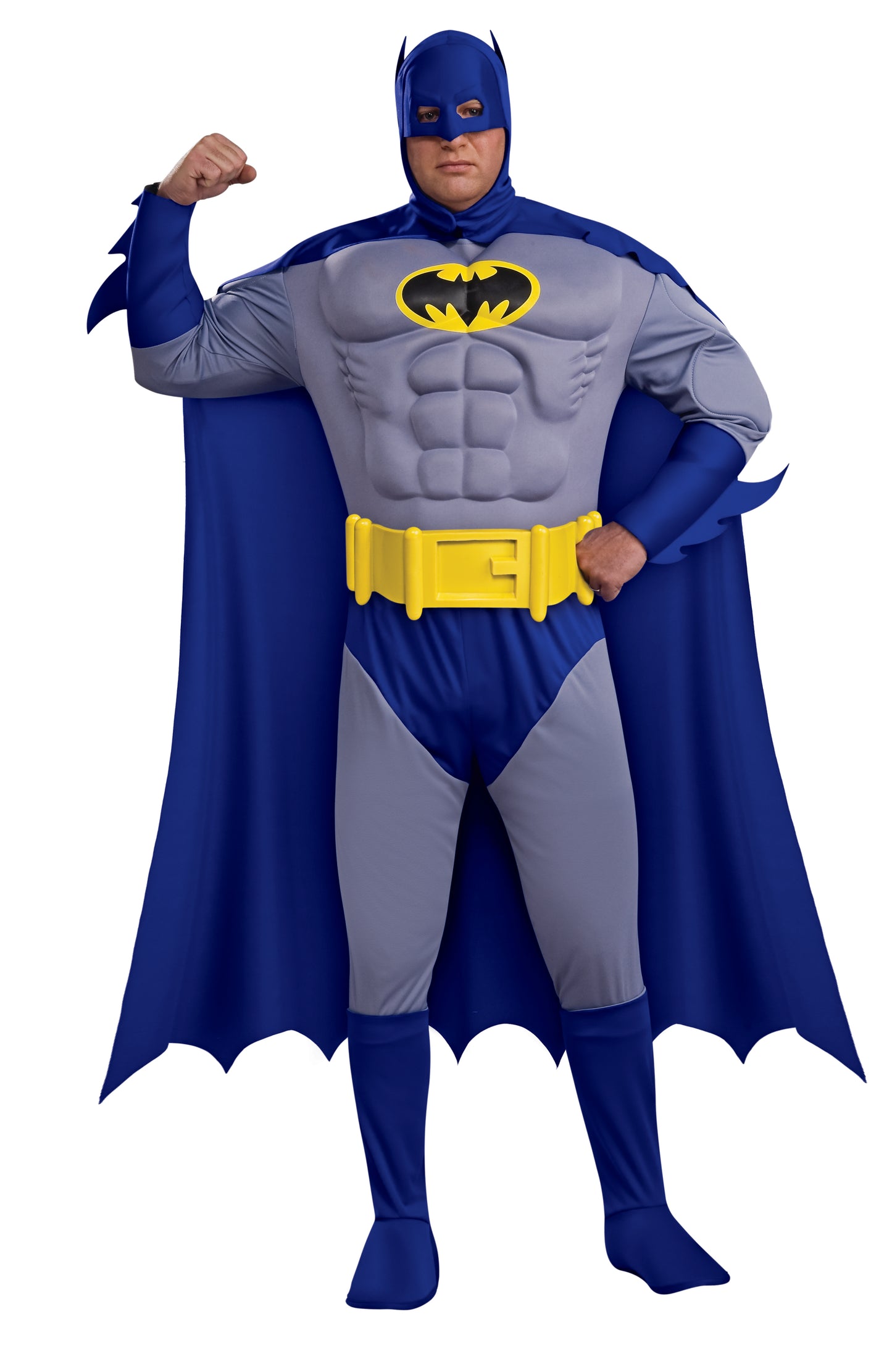 COSTUME - BATMAN BRAVE & BOLD PLUS SIZE ADULT