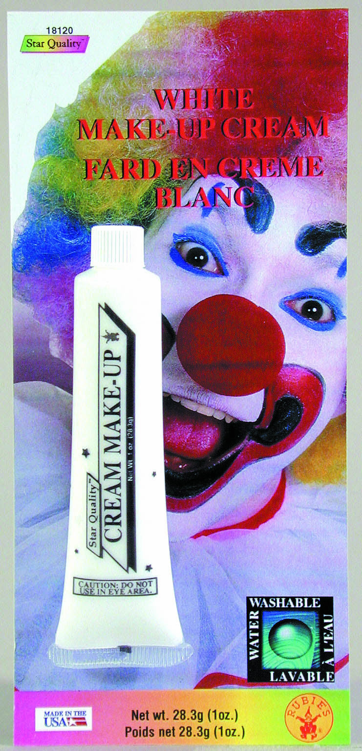 MAKE UP - WHITE CREAM 1 OZ TUBE