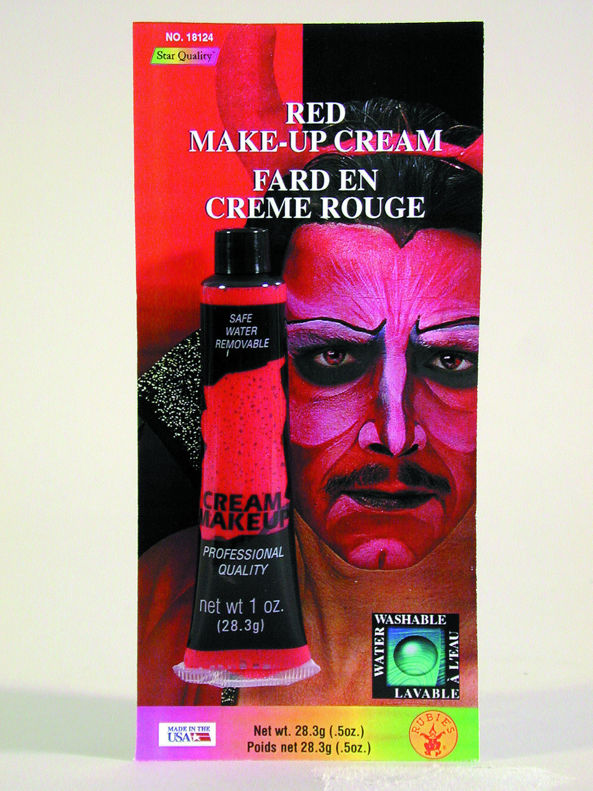MAKE UP - RED CREAM 1 OZ TUBE