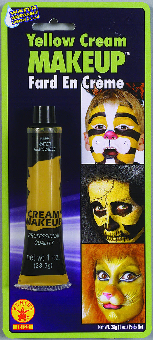 MAKE UP - YELLOW CREAM 1 OZ TUBE