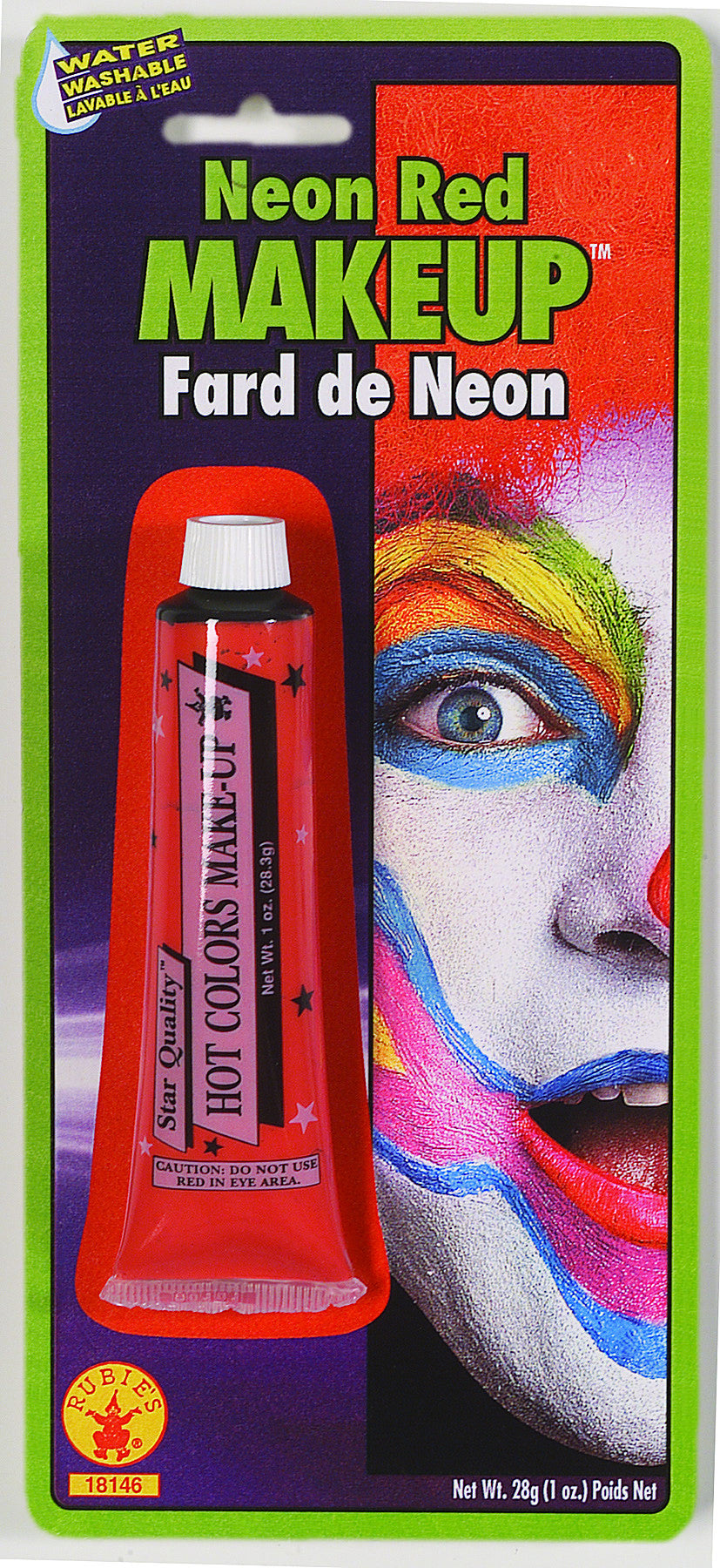 MAKE UP - RED NEON CREAM 1 OZ TUBE