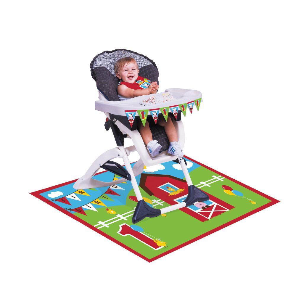 FARMHOUSE BIRTHDAY HIGH CHAIR KIT 2PCS